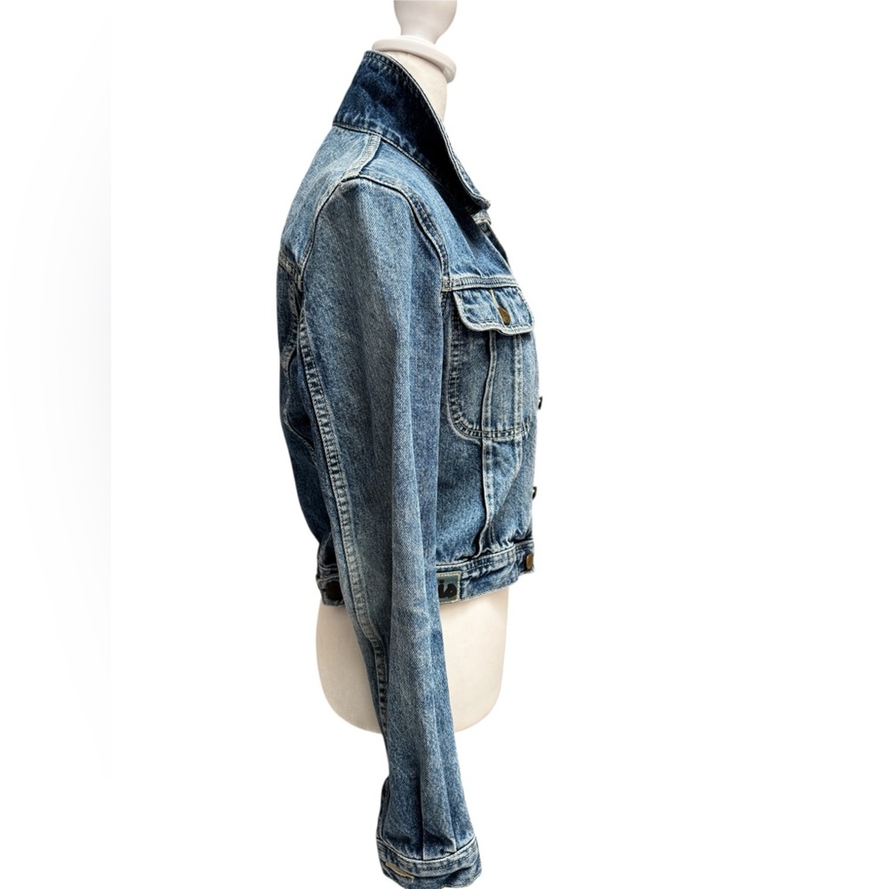 Lois Vintage 70s/80s Distressed Denim Jacket - Picture 7 of 11
